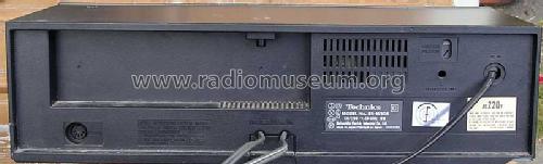 Tape-Deck RS-M205; Technics brand (ID = 473243) R-Player