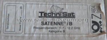 Satenne® B; TechniSat Digital (ID = 1631837) Antenna