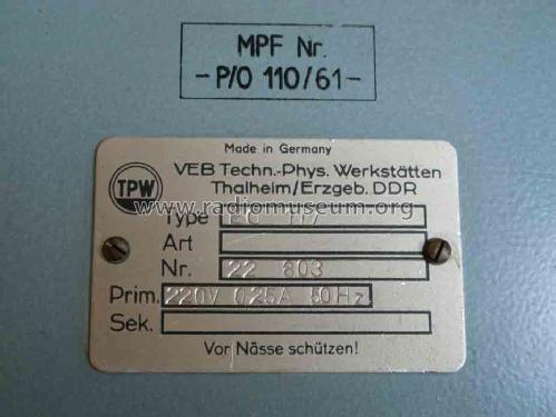 Picoskop EO1/7 - TPW; Technisch- (ID = 1288453) Equipment