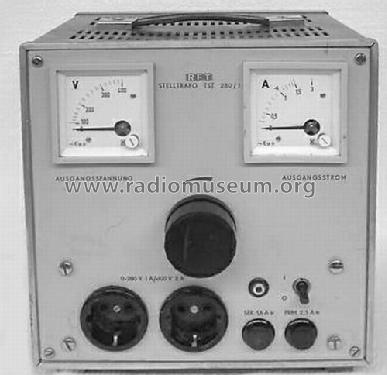 Stelltrafo TST280/1; Technisch- (ID = 716445) Ausrüstung