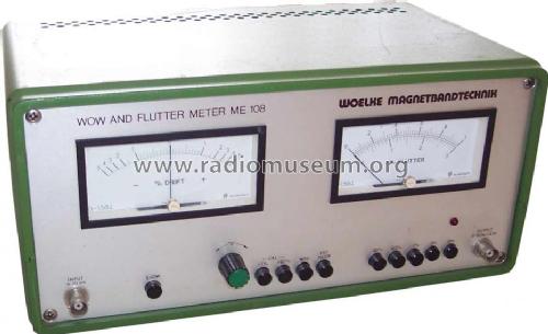 Wow and Flutter Meter ME108; Technisch (ID = 356114) Equipment