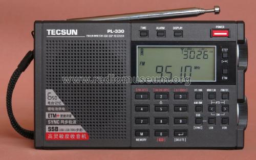 FM/LW/MW/SW-SSB DSP Receiver PL-330; Tecsun 德生通用电器... (ID = 2678727) Radio