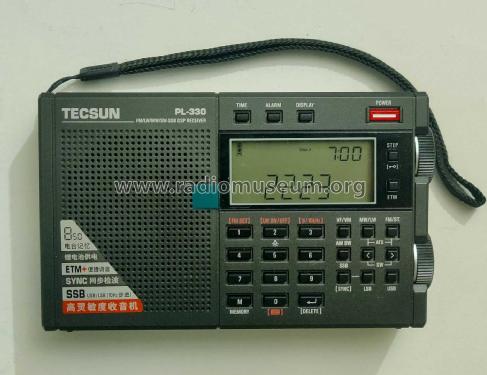 FM/LW/MW/SW-SSB DSP Receiver PL-330; Tecsun 德生通用电器... (ID = 2916113) Radio