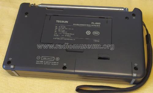 FM Stereo/LW/MW/SW-SSB PLL Synthesized Receiver PL-880; Tecsun 德生通用电器... (ID = 2774193) Radio