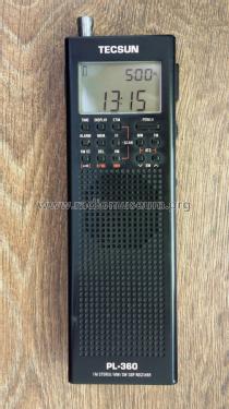 FM Stereo MW/SW DSP Receiver PL-360; Tecsun 德生通用电器... (ID = 1818810) Radio