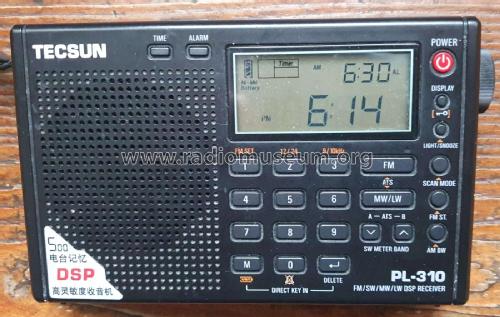 FM/SW/MW/LW DSP Receiver PL-310; Tecsun 德生通用电器... (ID = 2815540) Radio