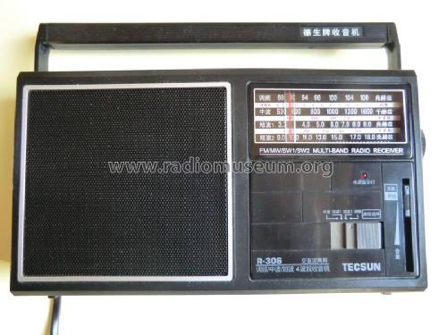 Multi-Band Radio Receiver R-306; Tecsun 德生通用电器... (ID = 1199018) Radio