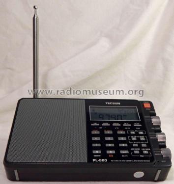 FM Stereo/LW/MW/SW-SSB PLL Synthesized Receiver PL-880; Tecsun 德生通用电器... (ID = 1808952) Radio