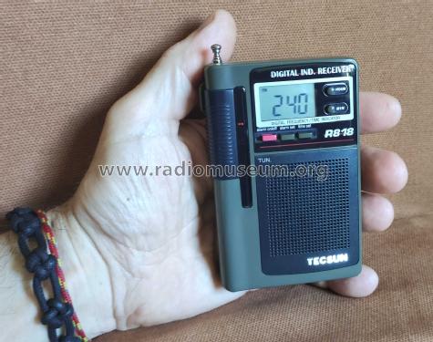 FM/MW/SW Digital Ind. Receiver R-818; Tecsun 德生通用电器... (ID = 2554176) Radio