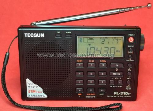 FM/SW/MW/LW DSP Receiver PL-310ET; Tecsun 德生通用电器... (ID = 2584950) Radio