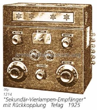 1214; Tefag; Telephon (ID = 1049) Radio