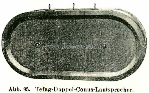 Doppel-Conus 1928; Tefag; Telephon (ID = 389853) Speaker-P