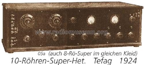 Super ; Tefag; Telephon (ID = 708700) Radio