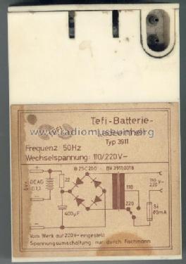Batterie-Ladeeinheit 3911; Tefi-Apparatebau; (ID = 239493) Power-S