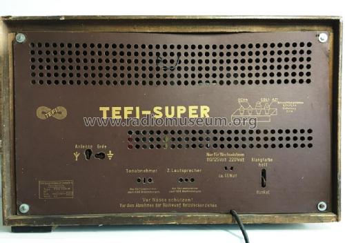 Tefi-Super TSK446W; Tefi-Apparatebau; (ID = 2131111) Radio