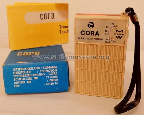 Cora 6 Transistoren 08000; Tehnoton S.A.; Iasi (ID = 2878652) Radio