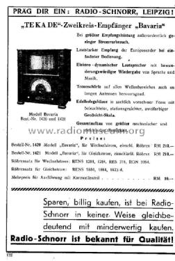 Bavaria G; TeKaDe TKD, (ID = 1312743) Radio