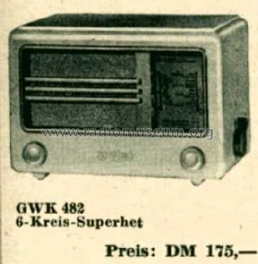 GWK482; TeKaDe TKD, (ID = 514735) Radio