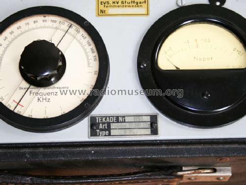 Pegelmesser TF 300KHz U1169; TeKaDe TKD, (ID = 607107) Equipment