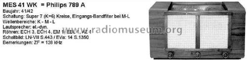 MES41WK; TeKaDe TKD, (ID = 2231086) Radio