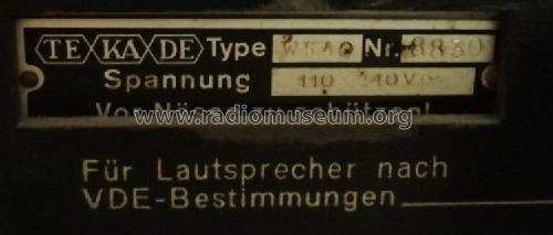 WK40; TeKaDe TKD, (ID = 2335447) Radio