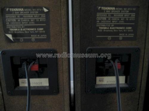 Audio TV System 2 Way Speaker System ATV-S2; Teknika Electronics (ID = 1050896) Altavoz-Au