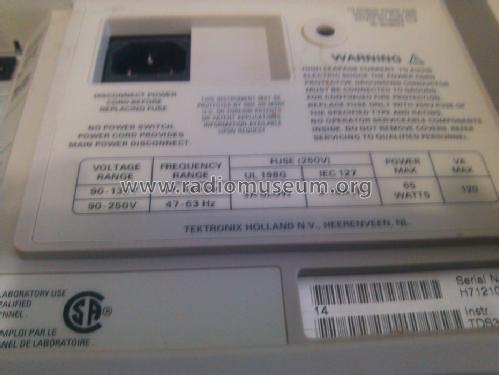 TDS320; Tektronix Holland N. (ID = 1719376) Equipment