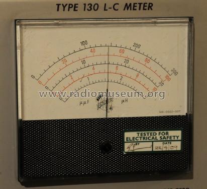 L-C Meter 130; Tektronix; Portland, (ID = 1097568) Equipment