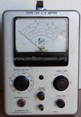 L-C Meter 130; Tektronix; Portland, (ID = 315309) Equipment