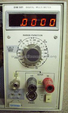 Digital Multimeter DM501; Tektronix; Portland, (ID = 750831) Equipment