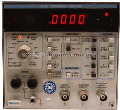 Distortion Analyzer AA501; Tektronix; Portland, (ID = 486834) Equipment