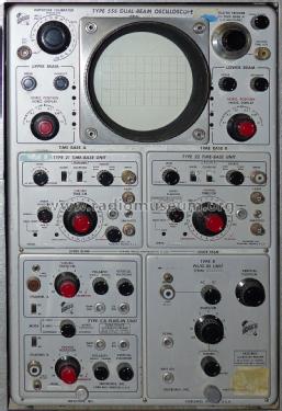 Dual Beam Oscilloscope 555; Tektronix; Portland, (ID = 2150115) Equipment