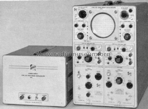 Dual Beam Oscilloscope 555; Tektronix; Portland, (ID = 323349) Equipment