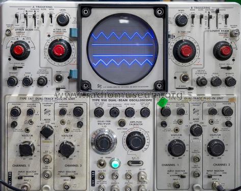 Dual Beam Oscilloscope 556; Tektronix; Portland, (ID = 2873220) Equipment