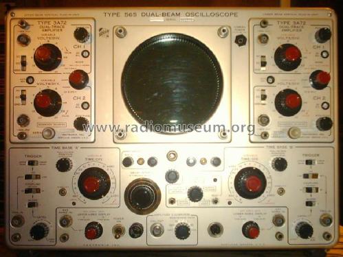 Dual-Beam Oscilloscope 565; Tektronix; Portland, (ID = 108659) Ausrüstung