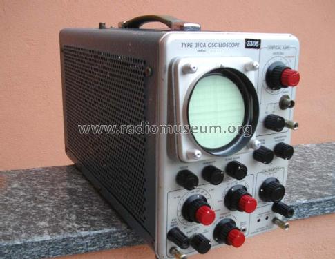 Oscilloscope 310A; Tektronix; Portland, (ID = 1147179) Ausrüstung