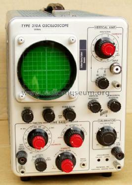 Oscilloscope 310A; Tektronix; Portland, (ID = 139636) Ausrüstung