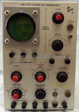 Oscilloscope 315D; Tektronix; Portland, (ID = 1248772) Equipment