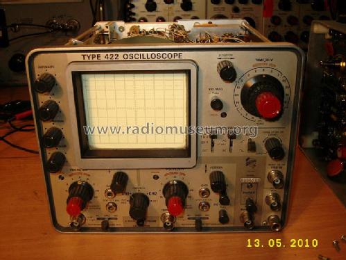 Tektronix Type 422 Oscilloscope 115/230v-ac 