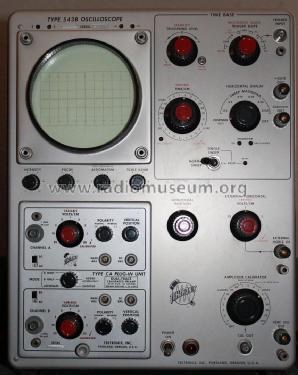 Oscilloscope 543B; Tektronix; Portland, (ID = 1752833) Ausrüstung