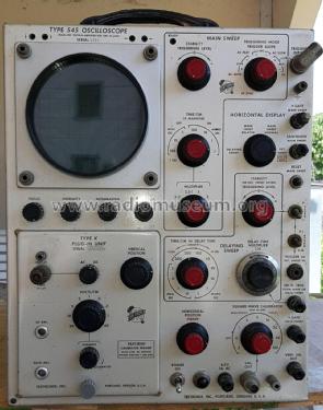 Oscilloscope 545; Tektronix; Portland, (ID = 2815641) Equipment