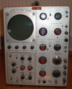 Oscilloscope 585A; Tektronix; Portland, (ID = 945347) Equipment