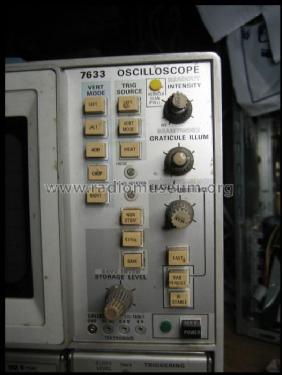 Oscilloscope 7633; Tektronix; Portland, (ID = 572524) Equipment