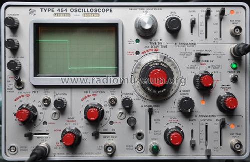 Oscilloscope Type 454; Tektronix; Portland, (ID = 1184603) Equipment