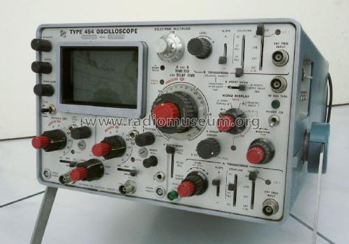 Oscilloscope Type 454; Tektronix; Portland, (ID = 2073495) Equipment