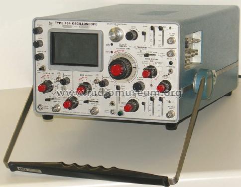 Oscilloscope Type 454; Tektronix; Portland, (ID = 859544) Equipment