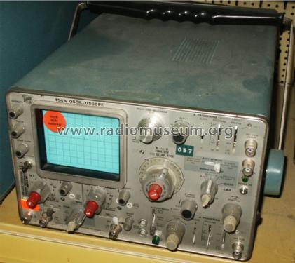 Oscilloscope Type 454A; Tektronix; Portland, (ID = 1002053) Equipment