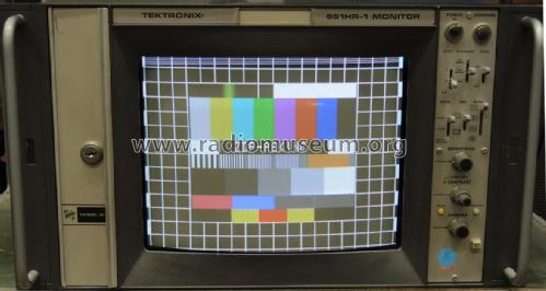 PAL + RGB High Resolution Color Picture Monitor 651HR-1; Tektronix; Portland, (ID = 2019895) Fernseh-E