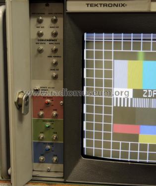 PAL + RGB High Resolution Color Picture Monitor 651HR-1; Tektronix; Portland, (ID = 2019910) Fernseh-E