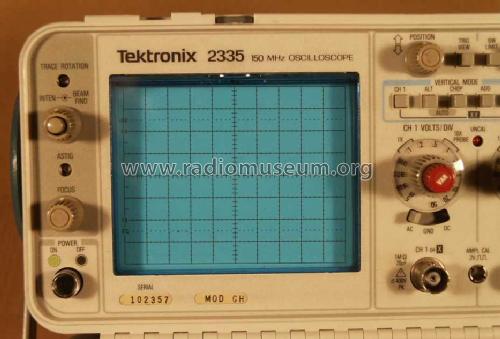 Service-Oszilloskop GH 150MHz 2335; Tektronix; Portland, (ID = 1364850) Equipment